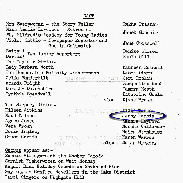 Cast of Half-Way Up The Mountain