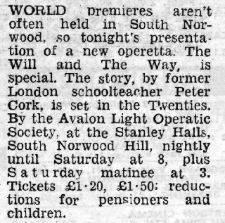 Evening News Article